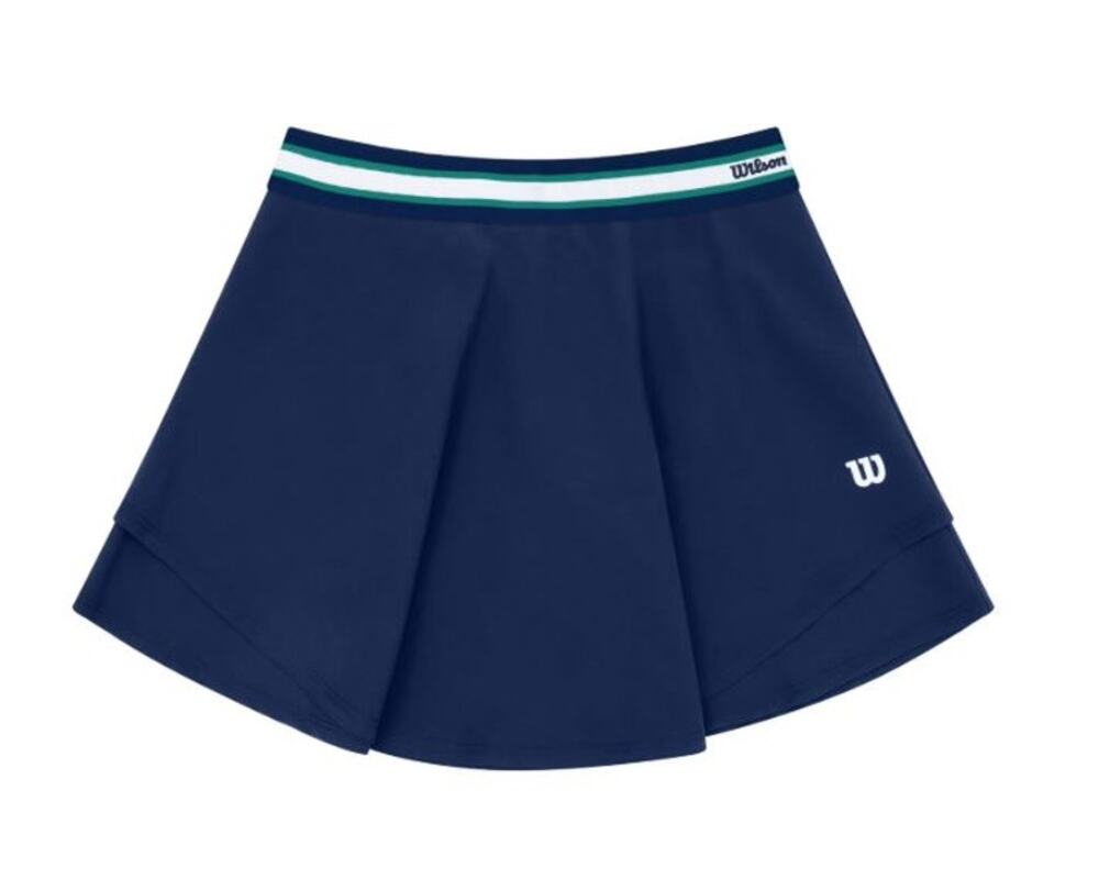 Wilson Girls Tennis Skort XL 14/16 Navy Pleated Athletic NWT